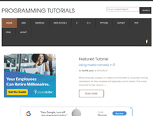 Tablet Screenshot of java-samples.com